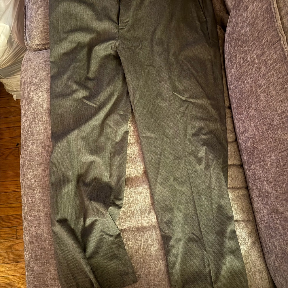 Elegant Men's Charcoal Dress Pants